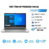 Laptop HP ProBook 440 G8 Core i5-1135G7 - 8GB RAM - 256GB SSD - 14"FHD - Win10 HomeSilver/2H0S6PA - Hàng chính hãng - Bảo hành 1 năm