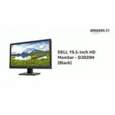 Màn hình Dell D2020H 19.5 inch (1600x900) 60Hz 5ms( Vga + HDMI),3Yrs