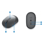 Dell Mobile Pro Wireless Mouse MS5120W - Black - SnP